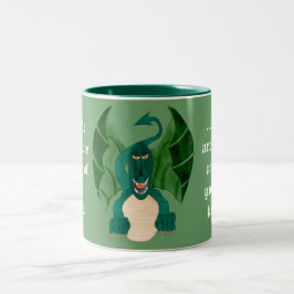 Taza Bicolor Gracioso Dragon Mug