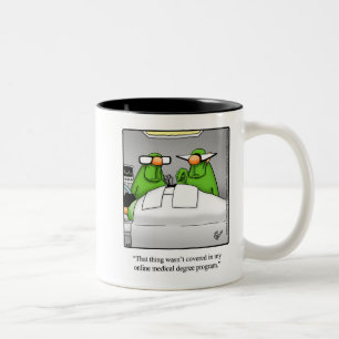 Taza Bicolor Gracioso Humor Médico Mug Gift