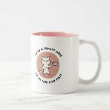 Gracioso modo Autopilot Coffee Mug - Desig gato so