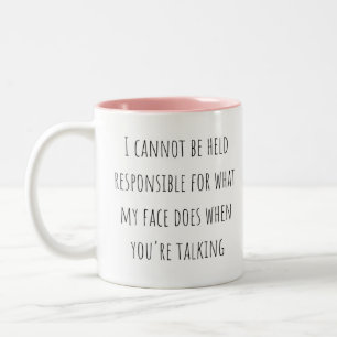 Taza Bicolor Gracioso Mug Sarcástico