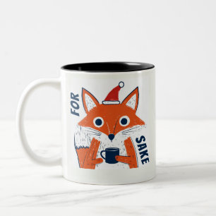 Taza Bicolor Gracioso Para Fox Sake