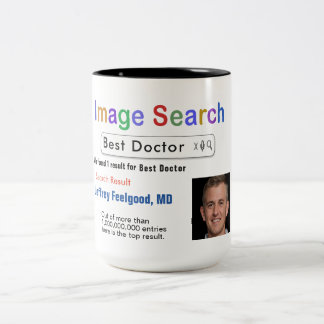 Taza Bicolor Gracioso Personalizado Mejor Médica Búsqueda Regal