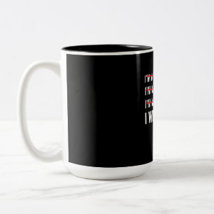 Taza Bicolor Gracioso programador I Wite Code