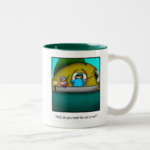 Taza Bicolor Gracioso regalo de peluche