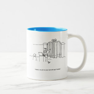 Taza Bicolor Gracioso San Pedro YouTube Mug