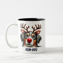 Taza Bicolor Gracioso Santa Rein-Dog