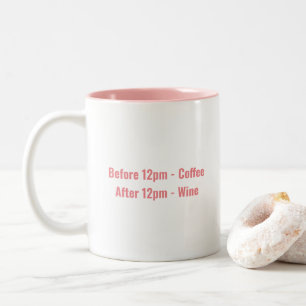 Taza Bicolor Gracioso Wine Mug