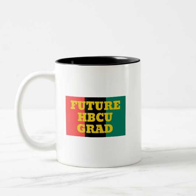 Taza Bicolor Grado futuro de HBCU (Izquierda)