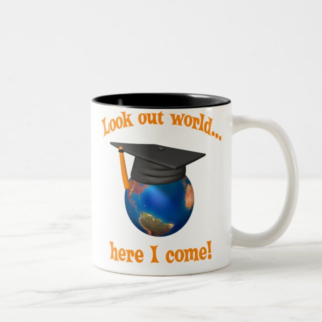Taza Bicolor Graduación divertida (Derecha)