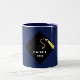 Taza Bicolor Graduación personalizada Mantener regalo
