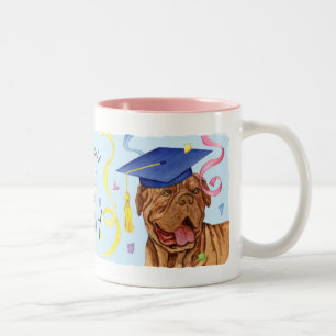 Taza Bicolor Graduado de Dogue de Bordeaux