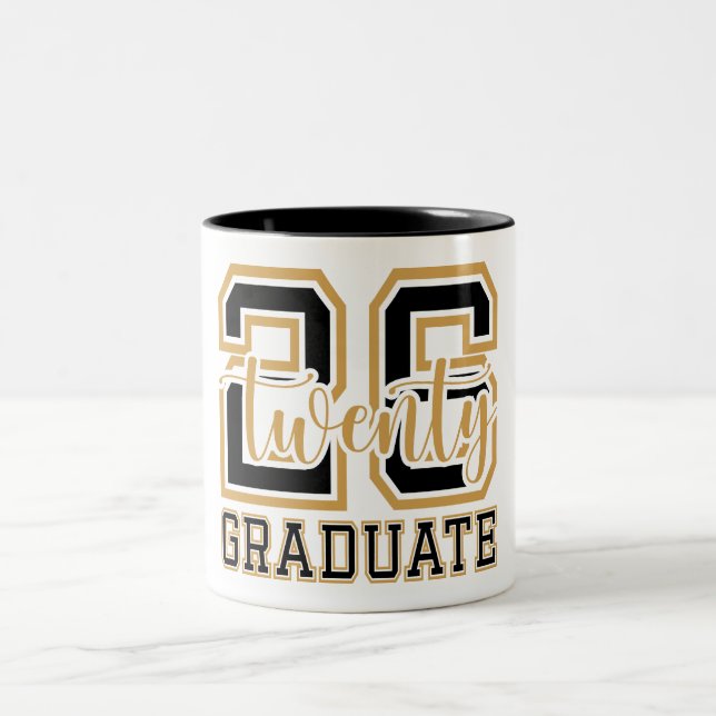 Taza Bicolor Graduado Mayor 2026 (Centro)