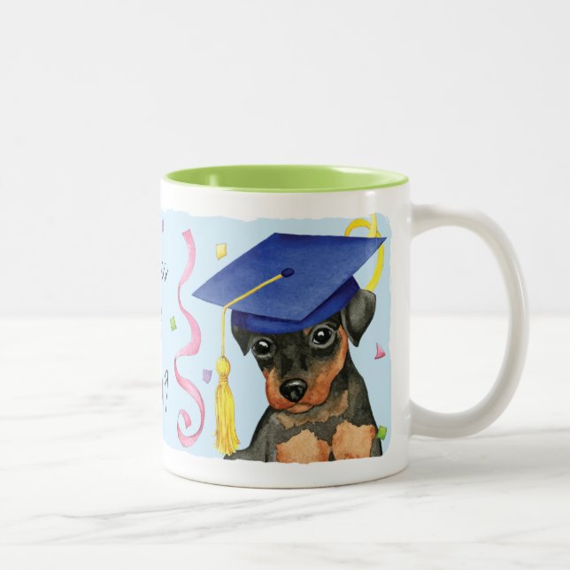 Taza Bicolor Graduado Min Pin (Derecha)