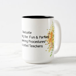 Taza Bicolor Graduate Mug
