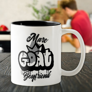 Taza Bicolor Graffiti Graffiti estilo de Boyfriend GOAT