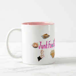 Taza Bicolor GráficosDeComidaRápida