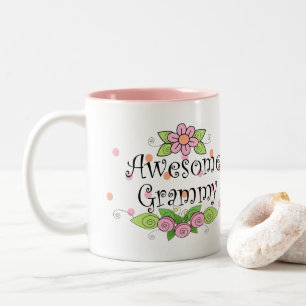 Taza Bicolor Grammy Bastante Increíble