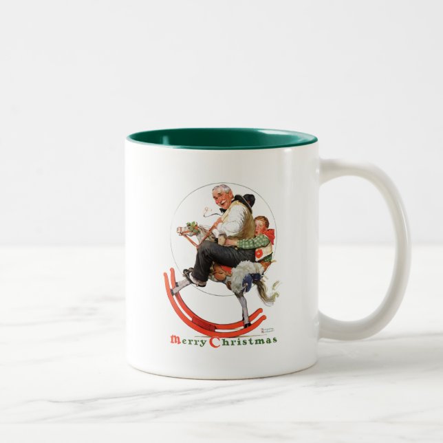 Taza Bicolor Gramps en caballo de roca (Derecha)