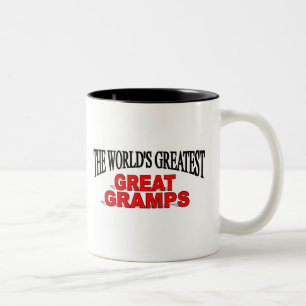 Taza Bicolor Gramps más grande del mundo el gran