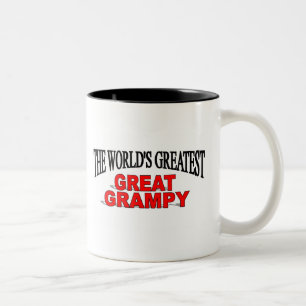 Taza Bicolor Grampy más grande del mundo el gran