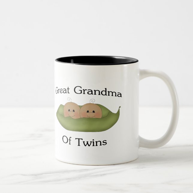 Taza Bicolor Gran abuela del gemelo (Derecha)