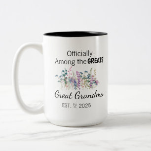 Taza Bicolor Gran Abuela Mug para Abuela, Gran Abuela
