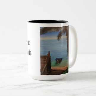 Taza Bicolor Gran Caimán