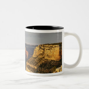 Taza Bicolor Gran Cañón desde el borde sur al atardecer, 3