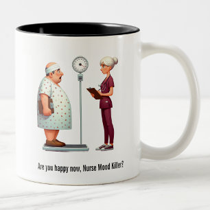 Taza Bicolor Gran conmoción para un gran paciente