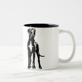 Taza Bicolor Gran Danés Buddys