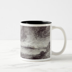 Taza Bicolor Gran fuego en Pittsburgh