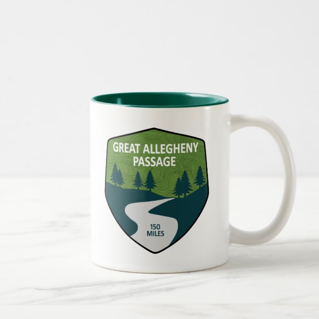 Taza Bicolor Gran pasaje de ilegheny (Derecha)