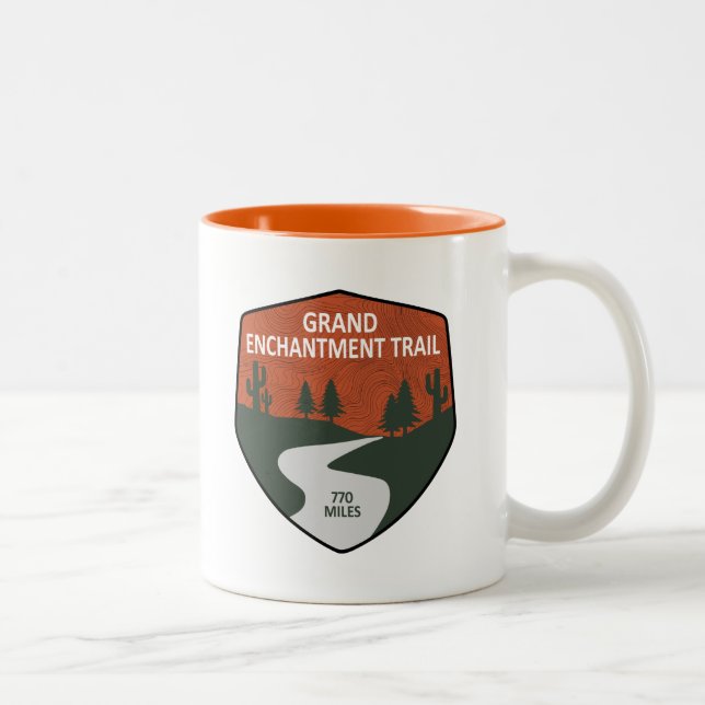 Taza Bicolor Gran senda de encantamiento (Derecha)