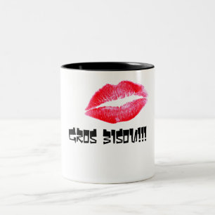 Taza Bicolor ¡Grande besito!