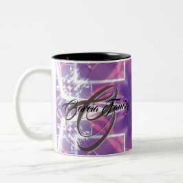 Taza Bicolor grandes regalos familiares de personalizado