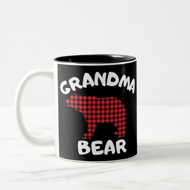 Taza Bicolor Grandma Bear (Izquierda)