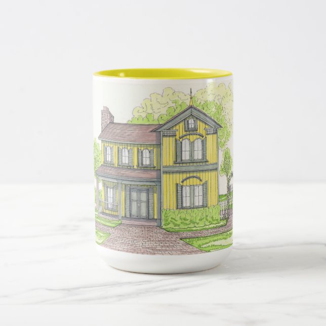 Taza Bicolor Granja 15oz Mug (Centro)