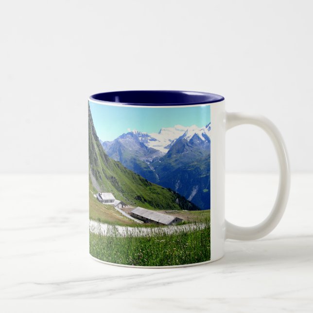 Taza Bicolor Granja de ganado La Chaux (Derecha)