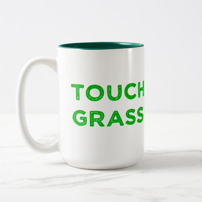 Taza Bicolor Grasa táctil (Izquierda)