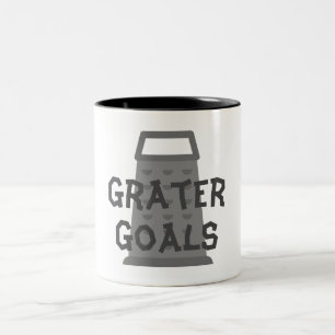 Taza Bicolor Grater Goals Coffee Mug