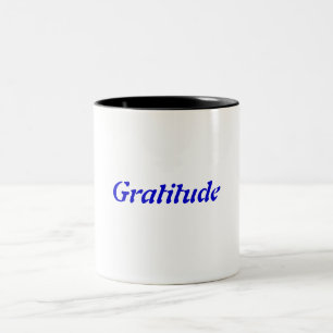 Taza Bicolor Gratitud