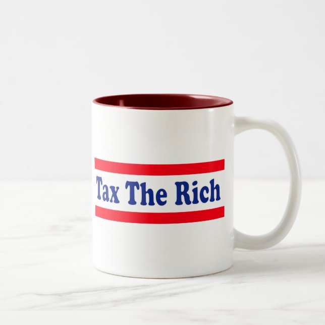 Taza Bicolor ¡Grave a los ricos! (Derecha)