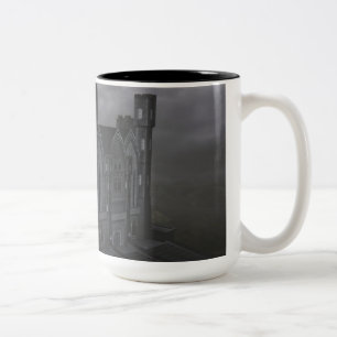 Taza Bicolor Gray Castle Mug