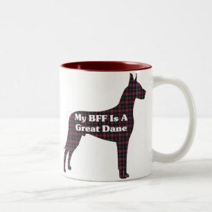 Taza Bicolor Great Dane BFF