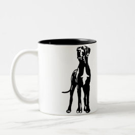 Taza Bicolor Great Dane Buddys