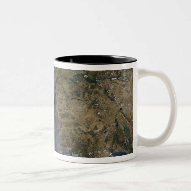 Taza Bicolor Grecia y Turquía (Derecha)