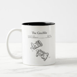 Taza Bicolor Greeblie Patent Mug