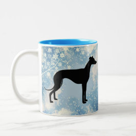 Taza Bicolor Greyhound Winter
