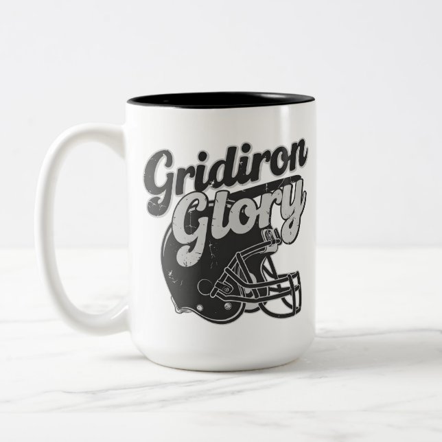 Taza Bicolor Gridiron Glory Football (Izquierda)