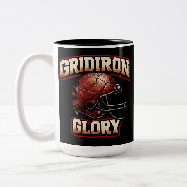 Taza Bicolor Gridiron Glory Football (Izquierda)